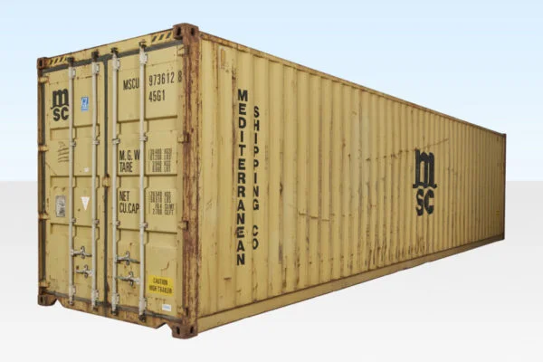 40Ft X 8Ft Used Shipping Container High Cube - Image 3
