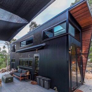 1bhk Duplex Container House, Tiny House, Container Home with Elegant Design and Spacious Outdoor Area for Families, Fully Furnished, Customizable