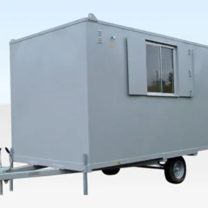 12Ft x 7Ft 6in Steel Mobile Anti-Vandal Office Cabin