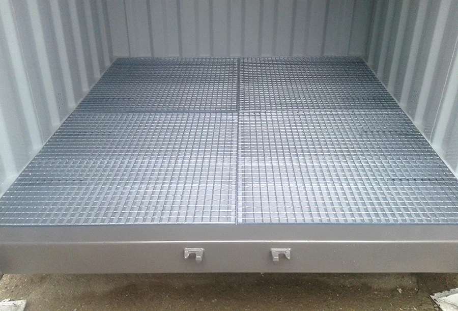 20Ft X 8Ft Open Mesh Floor Bunded Store - Image 2