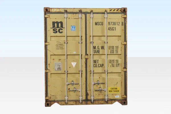 40Ft X 8Ft Used Shipping Container High Cube - Image 2