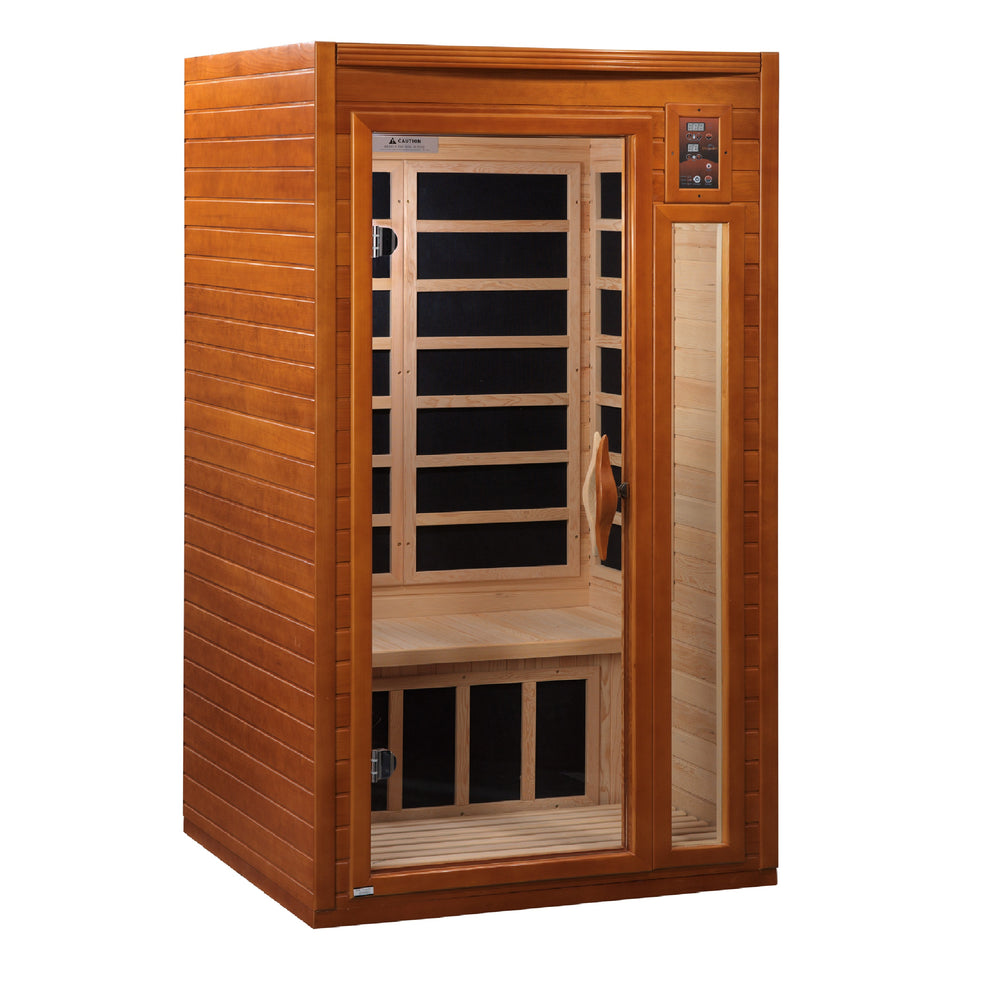 Dynamic “Barcelona Elite” 1-2 Person Ultra Low EMF Far IR Sauna (DYN-6106-01 Elite)