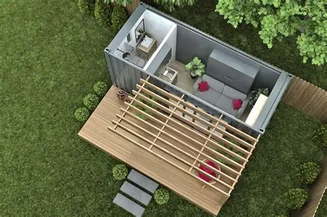 20ft Custom Shipping container Office, Container House - Image 3