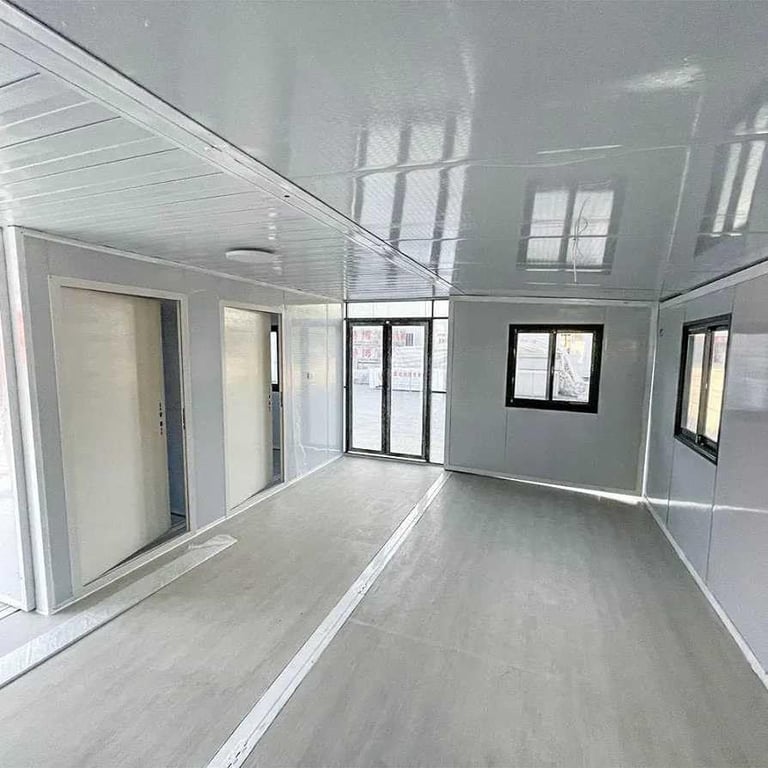 40ft House with Luxury Design, with 3 Bedroom, 1 Living Room, 1 Bathroom and Kitchen,Prefab House for Living, Foldable Mobile Home Easy Setup & Move - Image 3