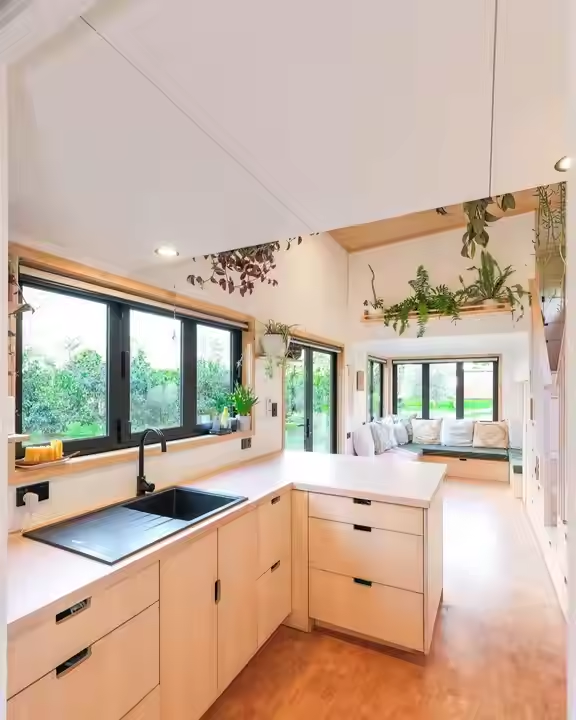 2bhk Duplex Villa with Fitted Kitchen and Bathroom, Rooftop, Tiny Prefab House, Container Houses for Family, Fully Furnished, Luxury Affordable - Image 2
