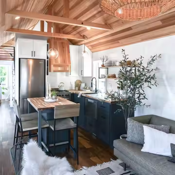 2bhk Duplex Villa with Fitted Kitchen and Bathroom, Rooftop, Tiny Prefab House, Container Houses for Family, Fully Furnished, Luxury Affordable - Image 5