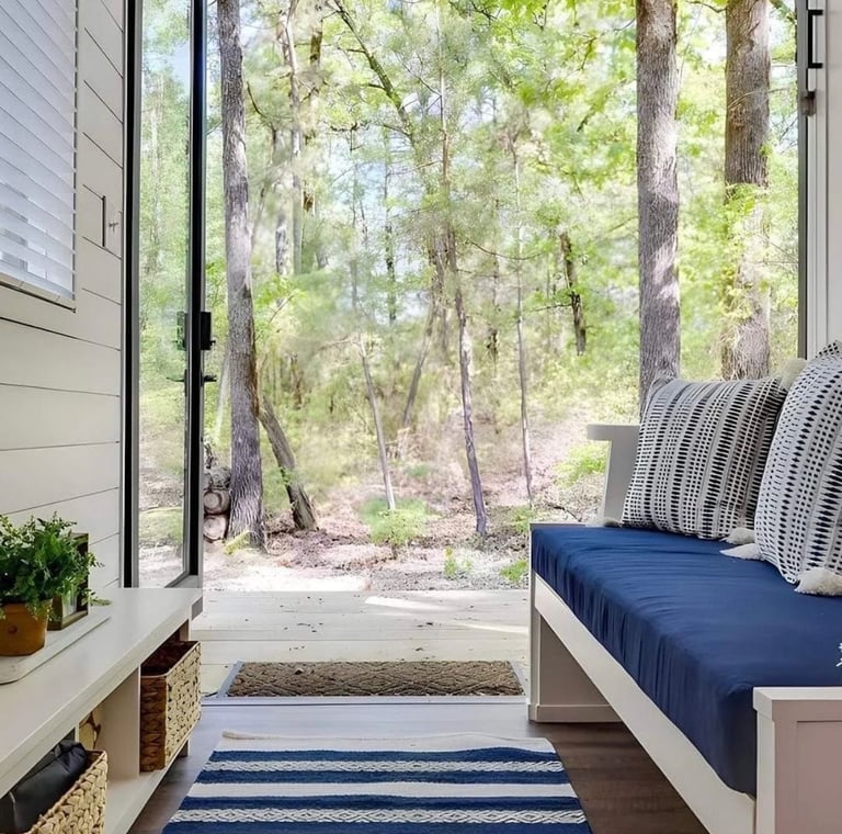 Luxury 1BHK 1BATH Tiny Home with Rooftop Deck, Container Home with Elegant Wooden Frame for Families, Fully Furnished Modern 2 Hour Set-Up, Customizable - Image 6