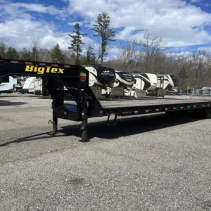 2024 Diamond C 8.5×20 20K Deckover Equipment Trailer w/ 72” Flip-Knee Ramps