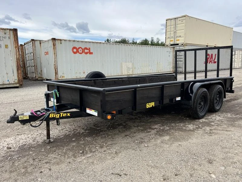2021 Big Tex Trailers 6.5×16 6K Utility w/Ramp Gate & Spare Tire - Image 2