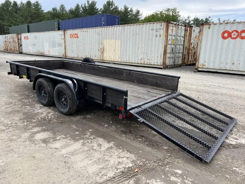 2021 Big Tex Trailers 6.5×16 6K Utility w/Ramp Gate & Spare Tire - Image 3