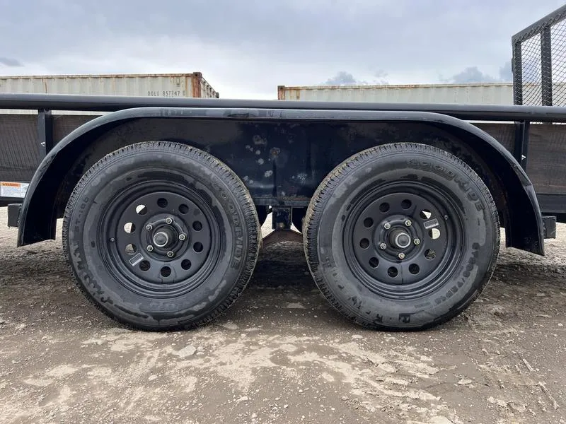 2021 Big Tex Trailers 6.5×16 6K Utility w/Ramp Gate & Spare Tire - Image 4