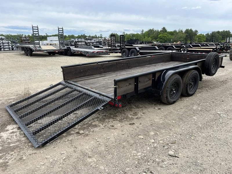 2021 Big Tex Trailers 6.5×16 6K Utility w/Ramp Gate & Spare Tire - Image 7