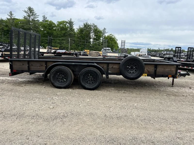 2021 Big Tex Trailers 6.5×16 6K Utility w/Ramp Gate & Spare Tire - Image 10