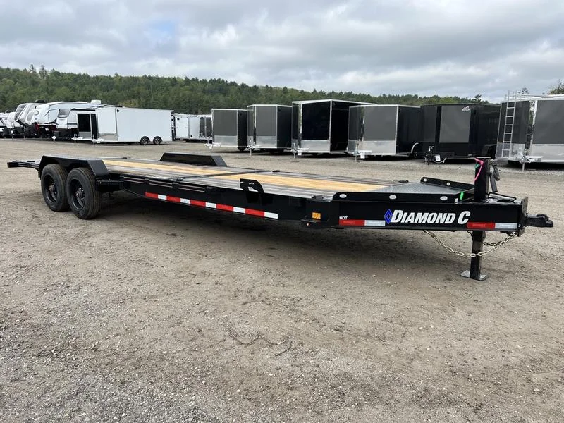2024 Diamond C 7X24 20K Tilt Deck Equipment Trailer w/Spare Mount - Image 14