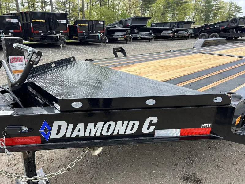 2024 Diamond C 7X24 20K Tilt Deck Equipment Trailer w/Spare Mount - Image 6